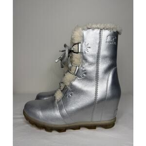 Sorel x Disney Collab Frozen Elsa Winter Boots Joan of Arctic 9.5 Rare